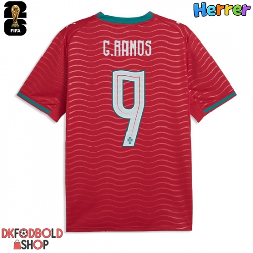 Portugal Goncalo Ramos #9 Hjemmebanetrøje VM 2026 Kort ærmer